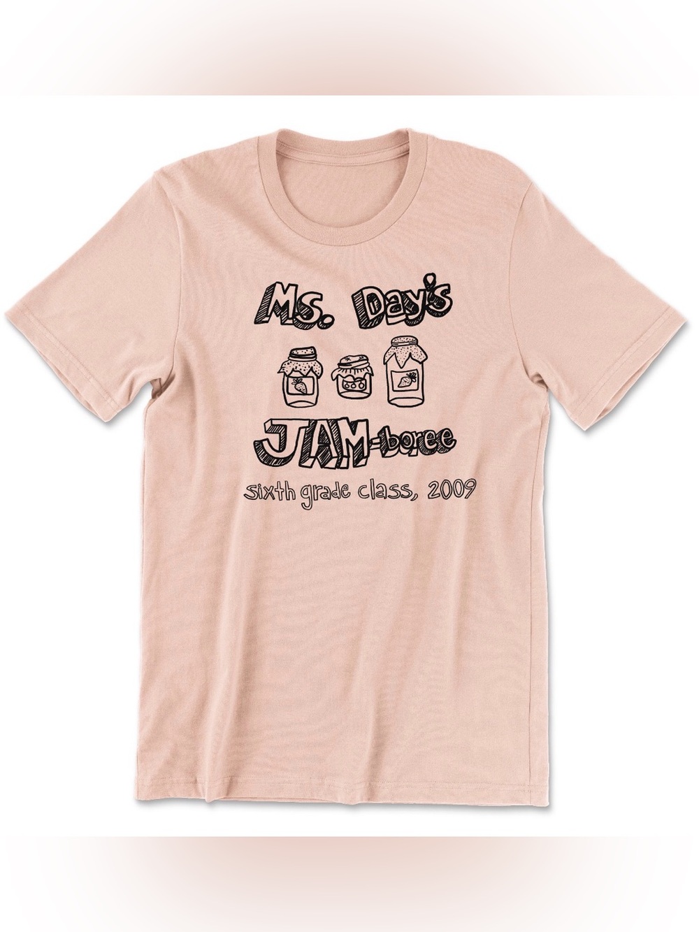 Ms. Day’s JAM-bree shirt from “New Girl” show, Size M